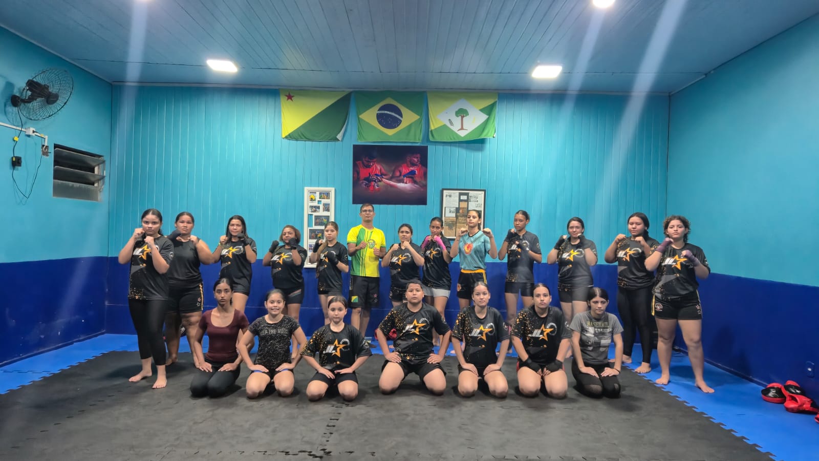 Núcleo da Professora Magali com seus alunos
